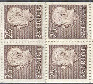 Sverige – F H 147 B Gustav VI Adolf, typ III, kpl **