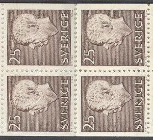 Sverige – F H 147 C Gustav VI Adolf, typ III, kpl **