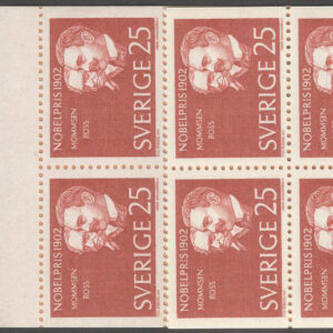 Sverige – F H 153 Nobelpristagare 1902, kpl **