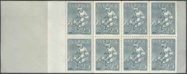 Sverige - F H 154 VM i Ishockey 1963, kpl **