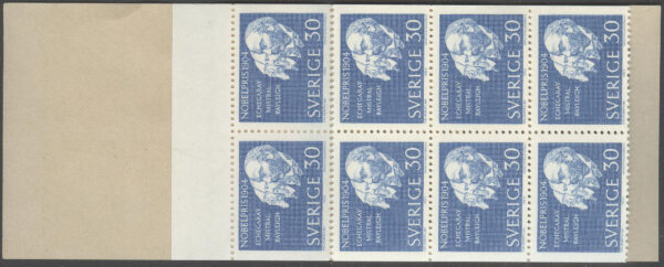 Sverige - F H 167 Nobelpristagare 1904, kpl **