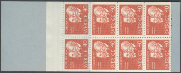 Sverige - F H 168 Nobelpristagare 1904, kpl **
