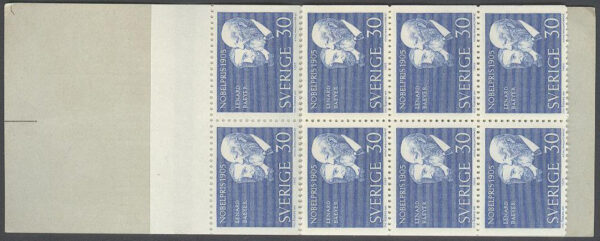 Sverige - F H 173 Grågrönt Nobelpristagare 1905, kpl **