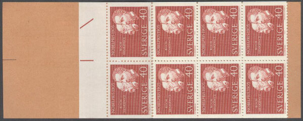 Sverige - F H 174 B Nobelpristagare 1905, kpl **