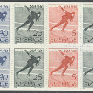 Sverige – F H 176 A2 kn +2,5 VM på skridsko 1966, kpl **