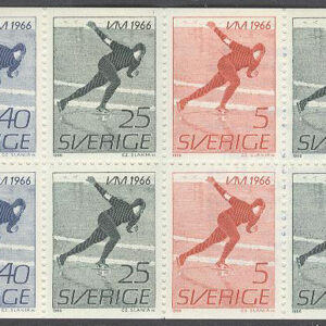 Sverige – F H 176 A2 kn 2+ VM på skridsko 1966, kpl **