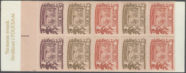 Sverige - F H 180 A1 cyls 2 fot Drottningholmsteatern 200 år, kpl **