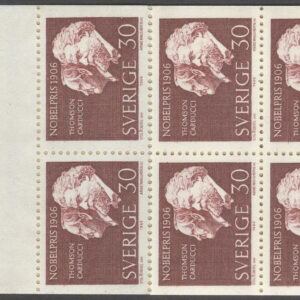 Sverige – F H 183 Nobelpristagare 1906, kpl **