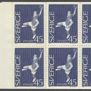 Sverige – F H 185 B VM i Handboll 1967, kpl **