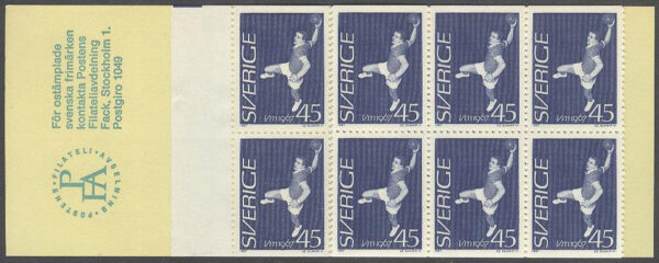 Sverige - F H 185 B VM i Handboll 1967, kpl **
