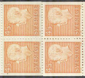 Sverige – F H 186 A1 Gustaf VI Adolf, typ III, kpl **