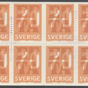 Sverige – F H 187 A EFTA, kpl **