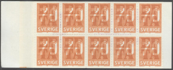 Sverige - F H 187 A EFTA, kpl **