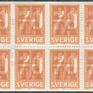 Sverige – F H 187 A cyls 1 EFTA, kpl **