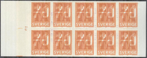 Sverige - F H 187 A cyls 2 EFTA, kpl **