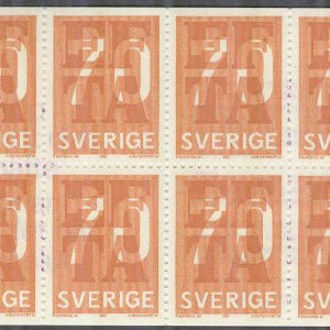 Sverige – F H 187 B cyls 1 EFTA, kpl **