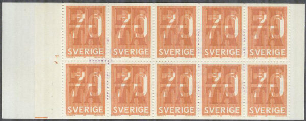 Sverige - F H 187 B cyls 1 EFTA, kpl **