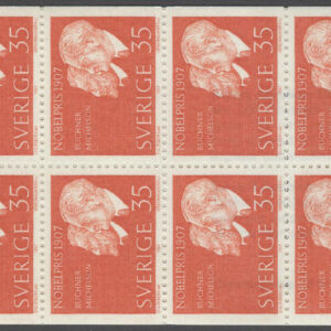 Sverige – F H 200 Nobelpristagare 1907, kpl **