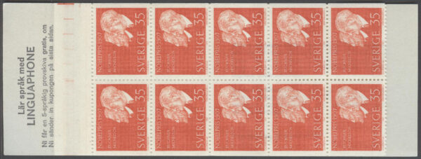 Sverige - F H 200 Nobelpristagare 1907, kpl **