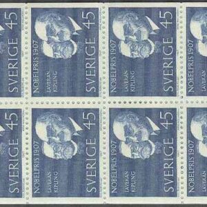 Sverige – F H 201 A Nobelpristagare 1907, kpl **
