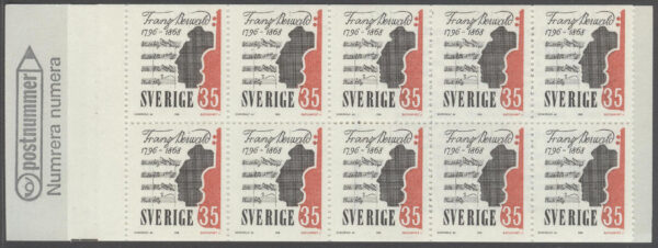 Sverige - F H 202 Franz Berwald, kpl **