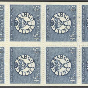 Sverige – F H 203 Sveriges Riksbank 300 år, kpl **
