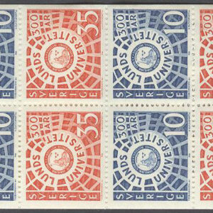 Sverige – F H 206 C RT 8×2 Lunds Universitet 300 år, kpl **