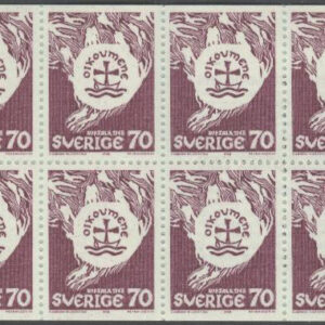 Sverige – F H 207 Kyrkornas världsråd 1968, kpl **