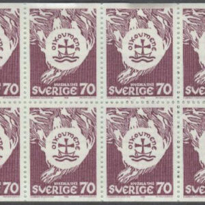 Sverige – F H 207 RT Kyrkornas världsråd 1968, kpl **