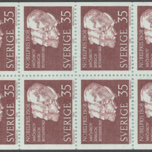 Sverige – F H 215 Nobelpristagare 1908, kpl **