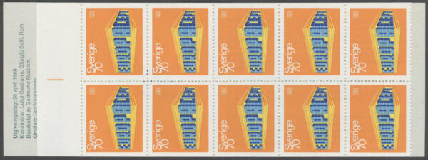 Sverige - F H 222 A Europa CEPT 1969, kpl **