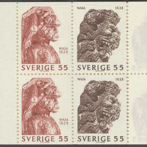 Sverige – F H 225 A RT Regalskeppet Wasa, kpl **