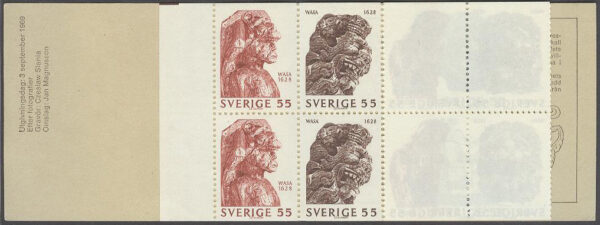 Sverige - F H 225 A RT Regalskeppet Wasa, kpl **