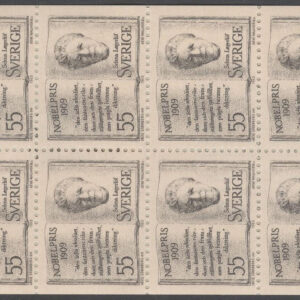 Sverige – F H 230 Nobelpristagare 1909, kpl **