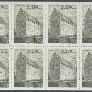 Sverige – F H 233 cyls 1 Byggnadsminnen 1970 Glimmingehus, kpl **
