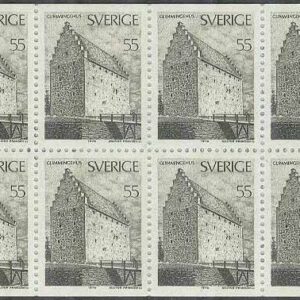 Sverige – F H 233 cyls 2 Byggnadsminnen 1970 Glimmingehus, kpl **