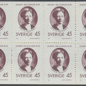 Sverige – F H 241 Rösträtt för kvinnor 50 år, kpl **