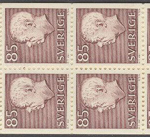 Sverige – F H 244 Gustaf VI Adolf, typ III, kpl **