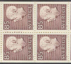 Sverige – F H 244 kn 4+ Gustaf VI Adolf, typ III, kpl **