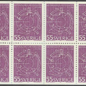 Sverige – F H 245 RT Musikaliska akademien, kpl **