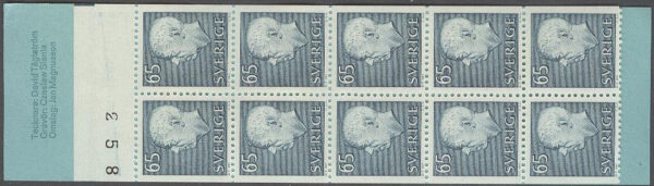 Sverige - F H 246 A kn 3+ antikva Gustaf VI Adolf, typ III, kpl **