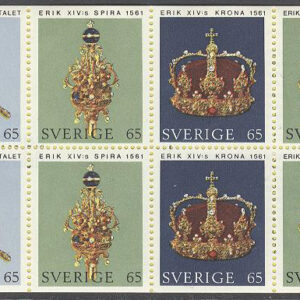 Sverige – F H 248 A Riksregalierna, kpl **
