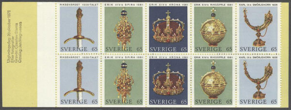 Sverige - F H 248 A Riksregalierna, kpl **