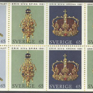 Sverige – F H 248 B Riksregalierna, kpl **