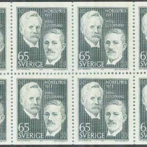 Sverige – F H 252 Nobelpris 1911, kpl **