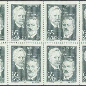 Sverige – F H 252 cyls 1 Nobelpris 1911, kpl **
