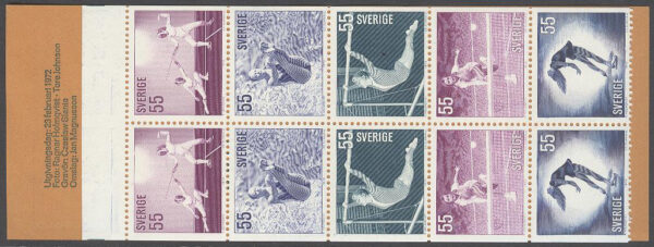 Sverige - F H 253 Idrottsflickor, kpl **