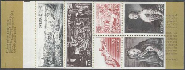 Sverige - F H 260 A:0 RT 8x2 Gustaviansk konst, kpl **