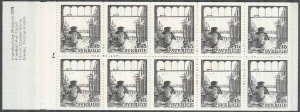 Sverige - F H 278 cyls 1 Publicistklubben 100 år, kpl **