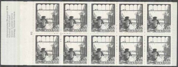 Sverige - F H 278 cyls 2 Publicistklubben 100 år, kpl **